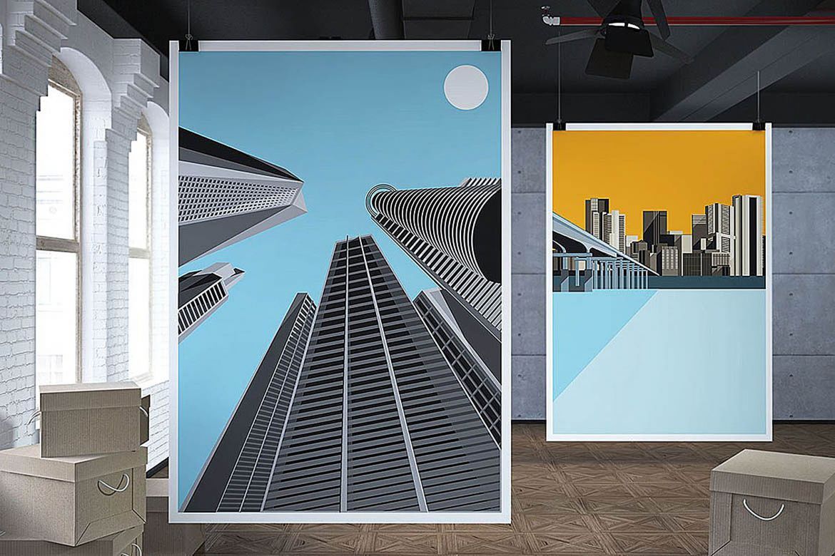 Architecture Poster T-shirt Set - view 4