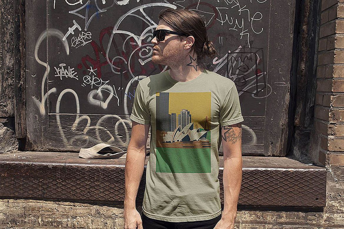 Architecture Poster T-shirt Set - view 8