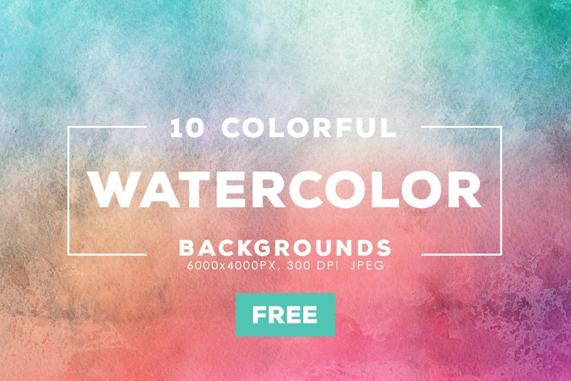 Free Colorful Watercolor Backgrounds alt