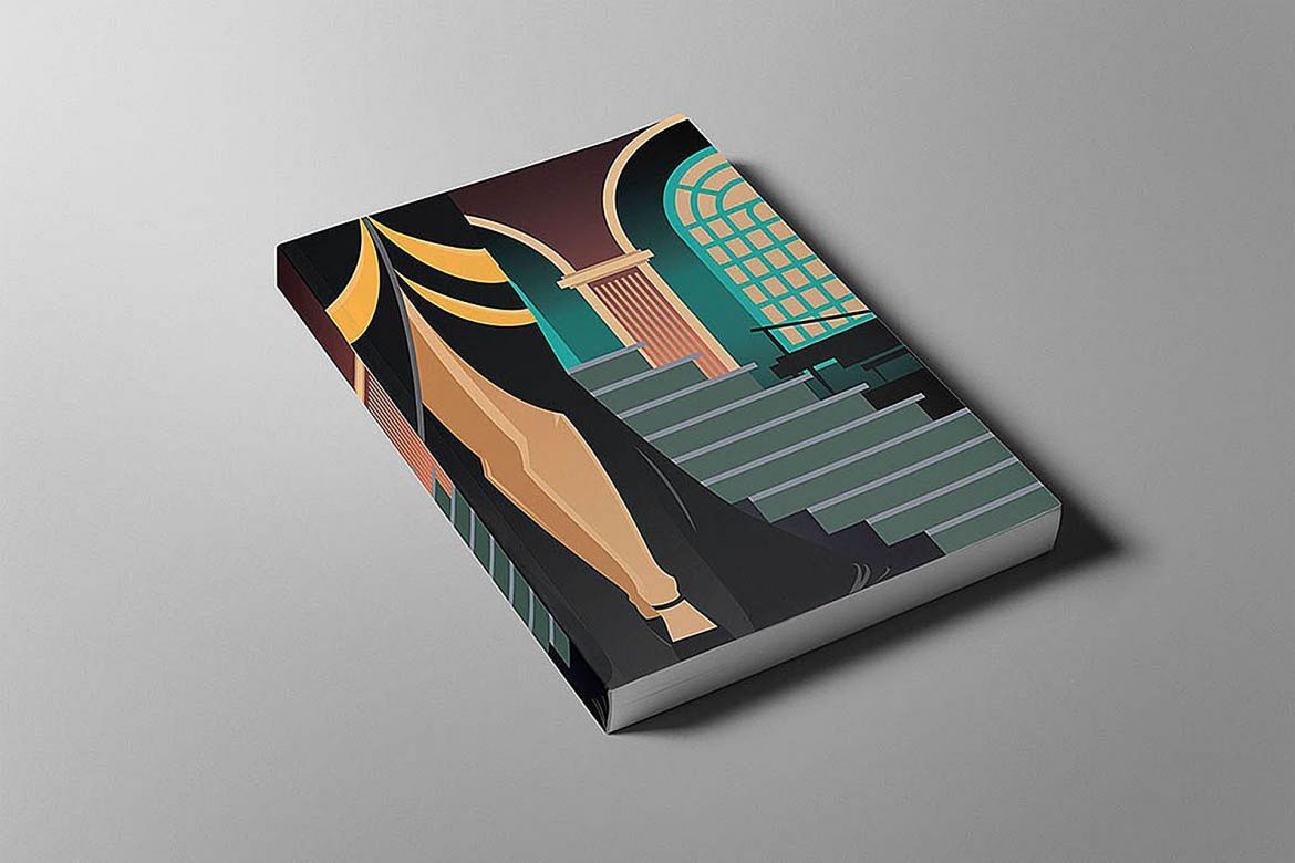 ArtDeco Poster T-shirt Set 1 - view 4