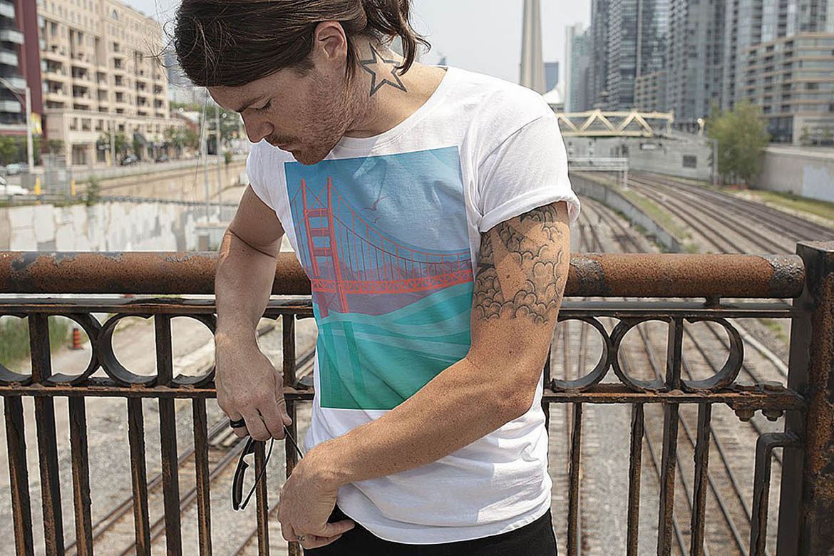 ArtDeco Poster T-shirt Set 1 - view 6