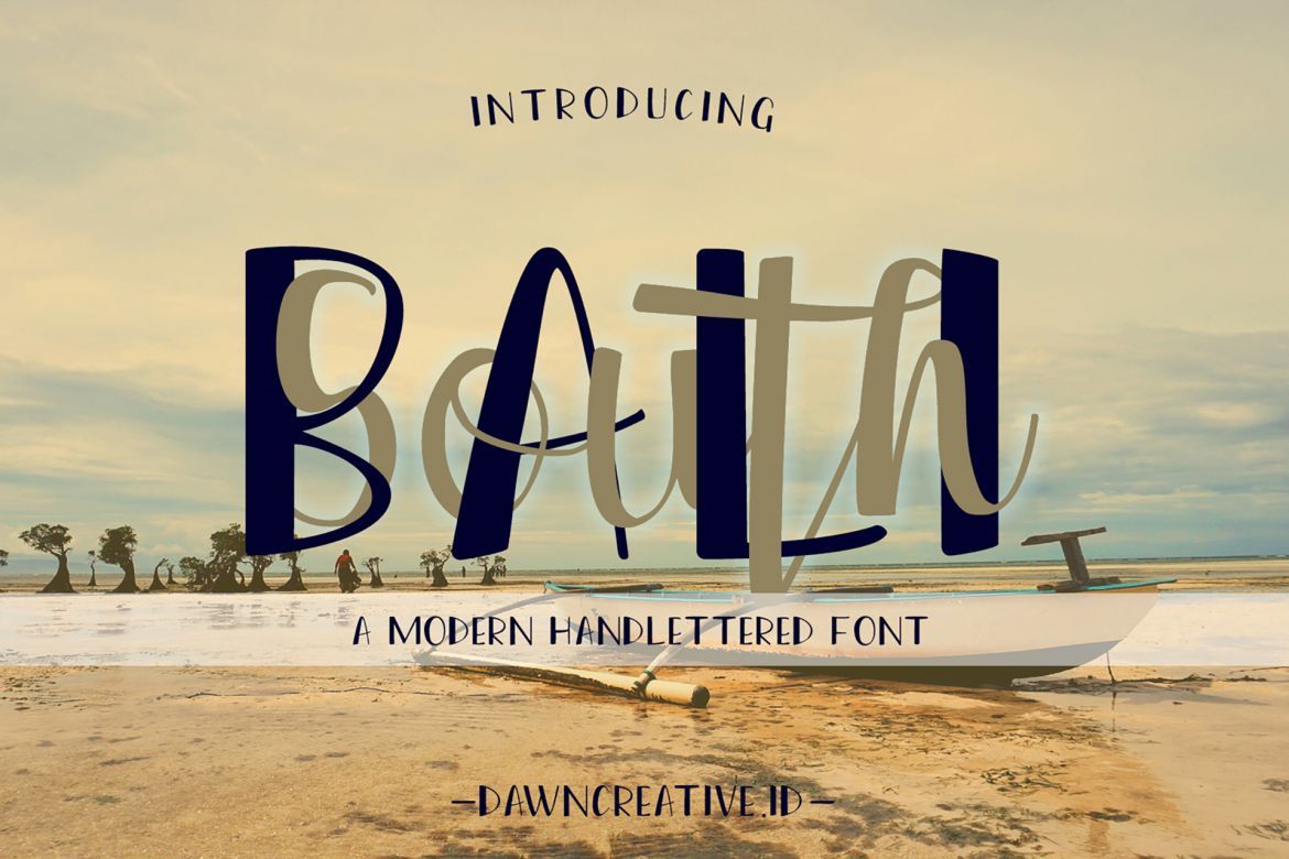 South BALI Font - view 4