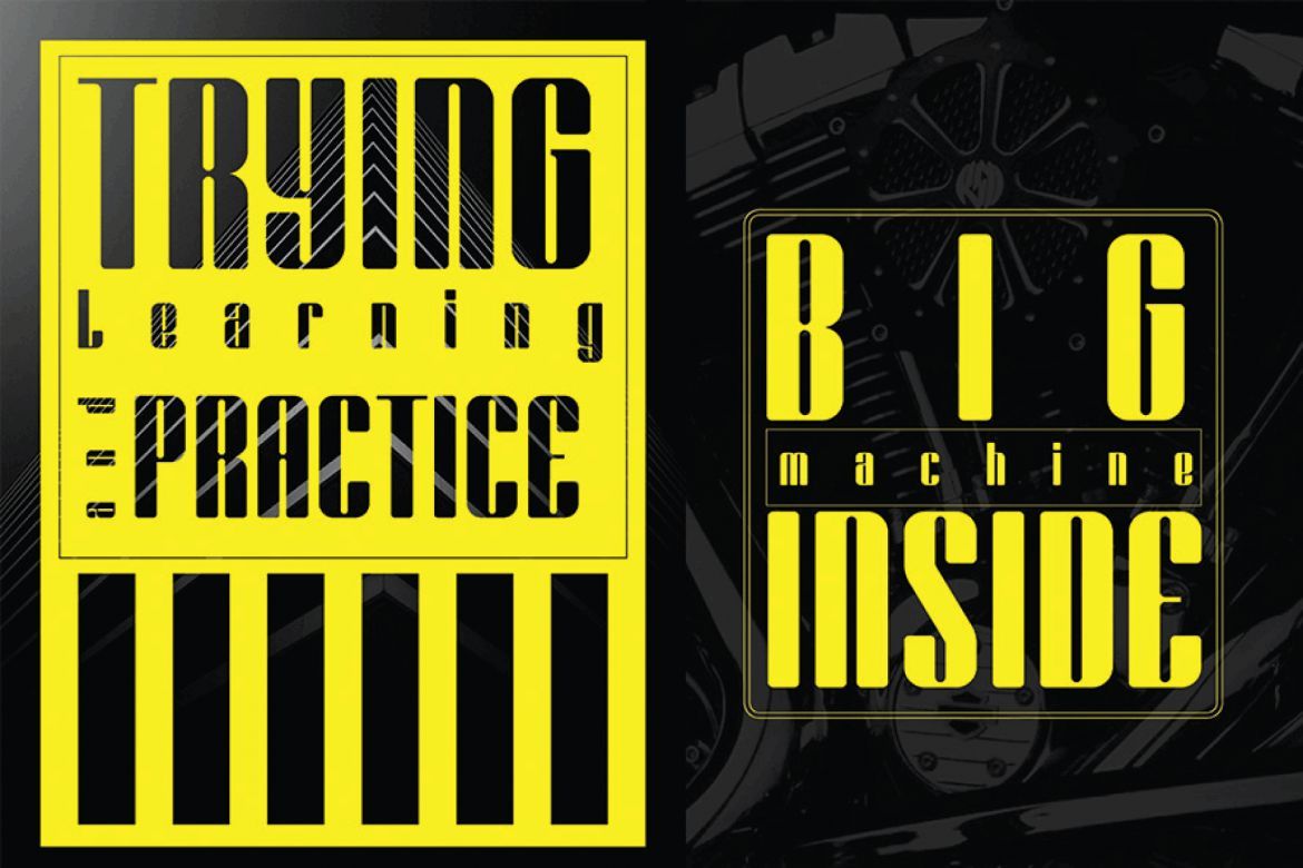 Bornco Display Font - view 4