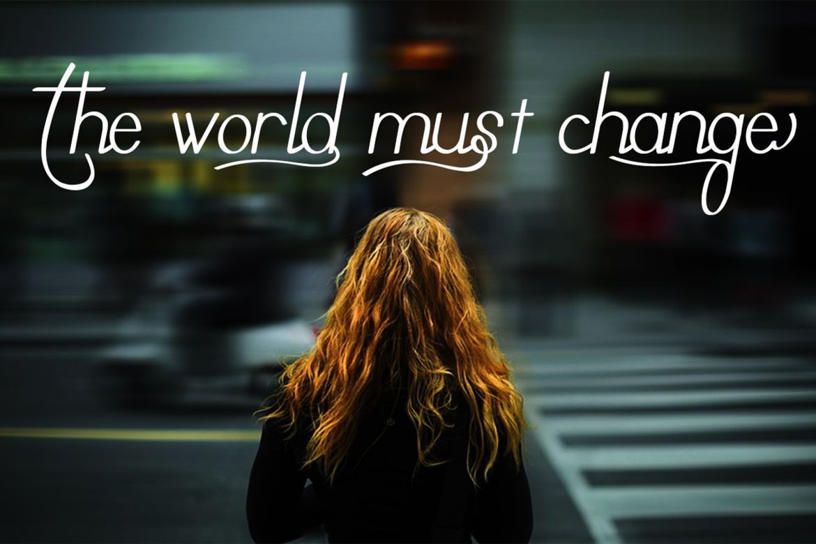 Qing Display Font alternate