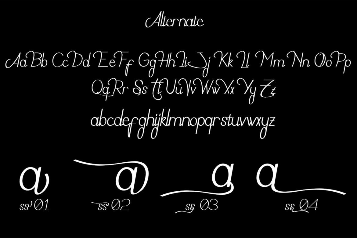 Qing Display Font - view 6