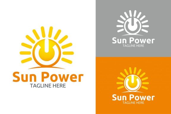 Sun Power Logo - view 1