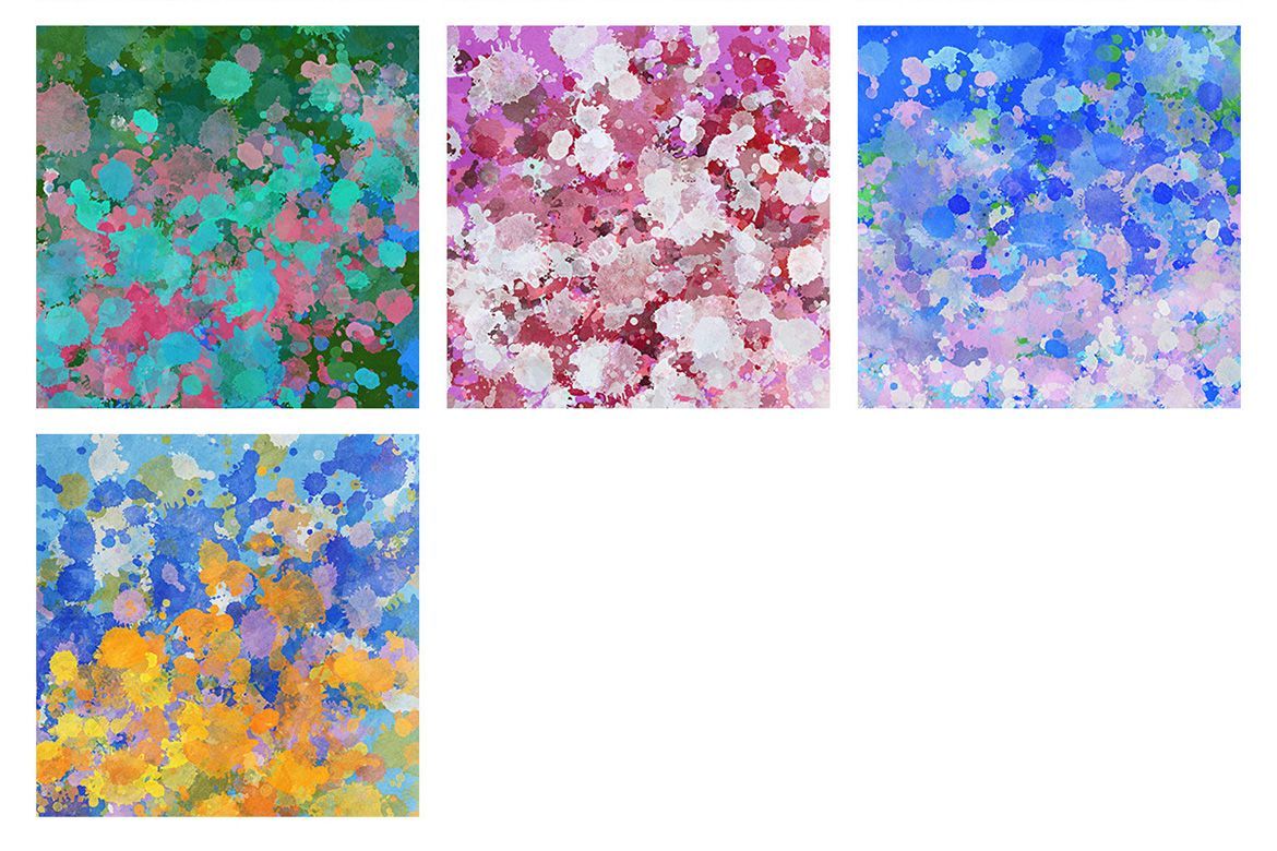 Free Paint Splatter Backgrounds 3 - view 3