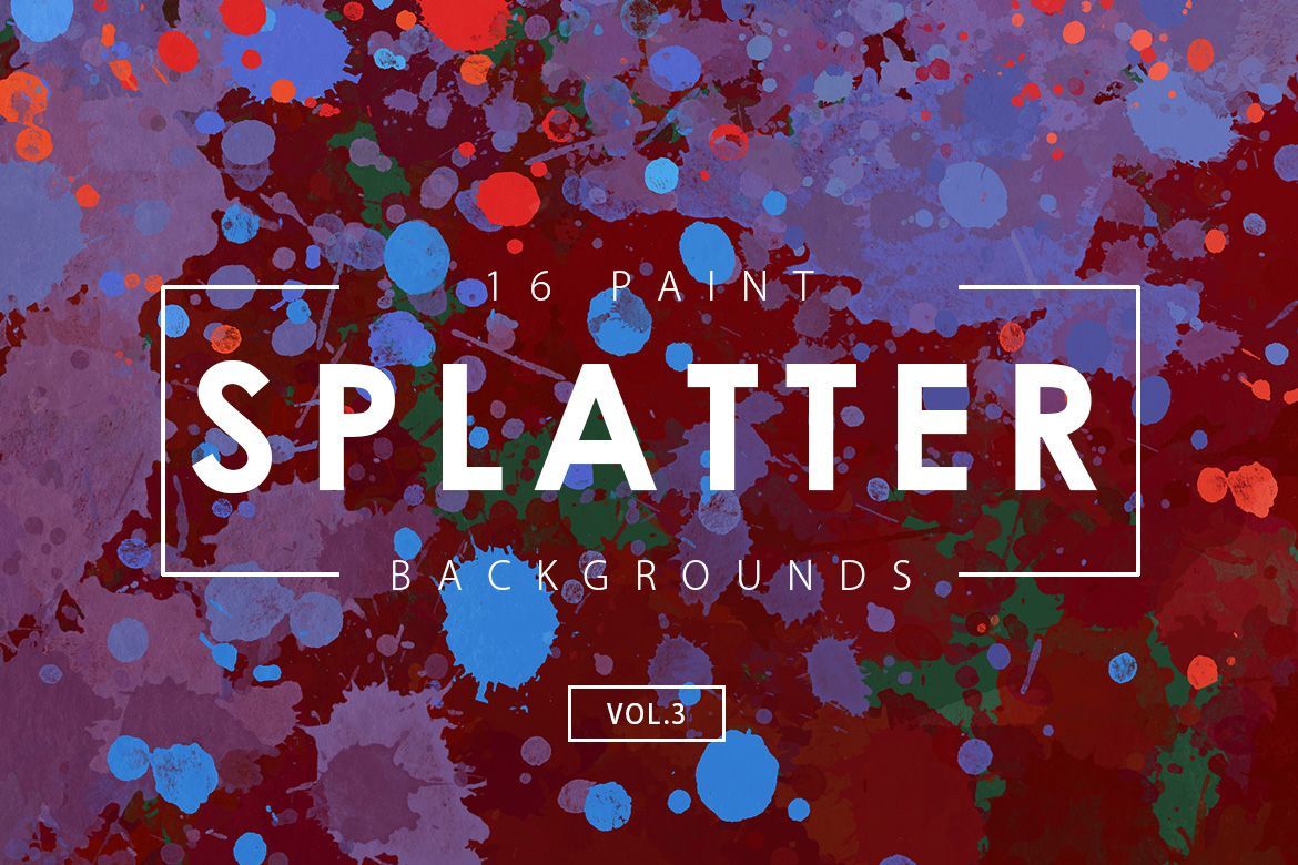 Free Paint Splatter Backgrounds 3 - view 4