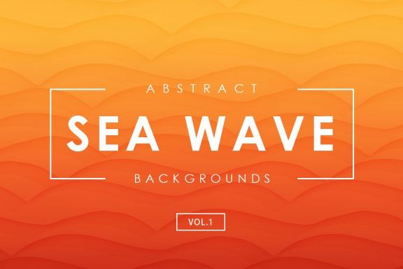 Free Sea Wave Abstract Backgrounds 1
