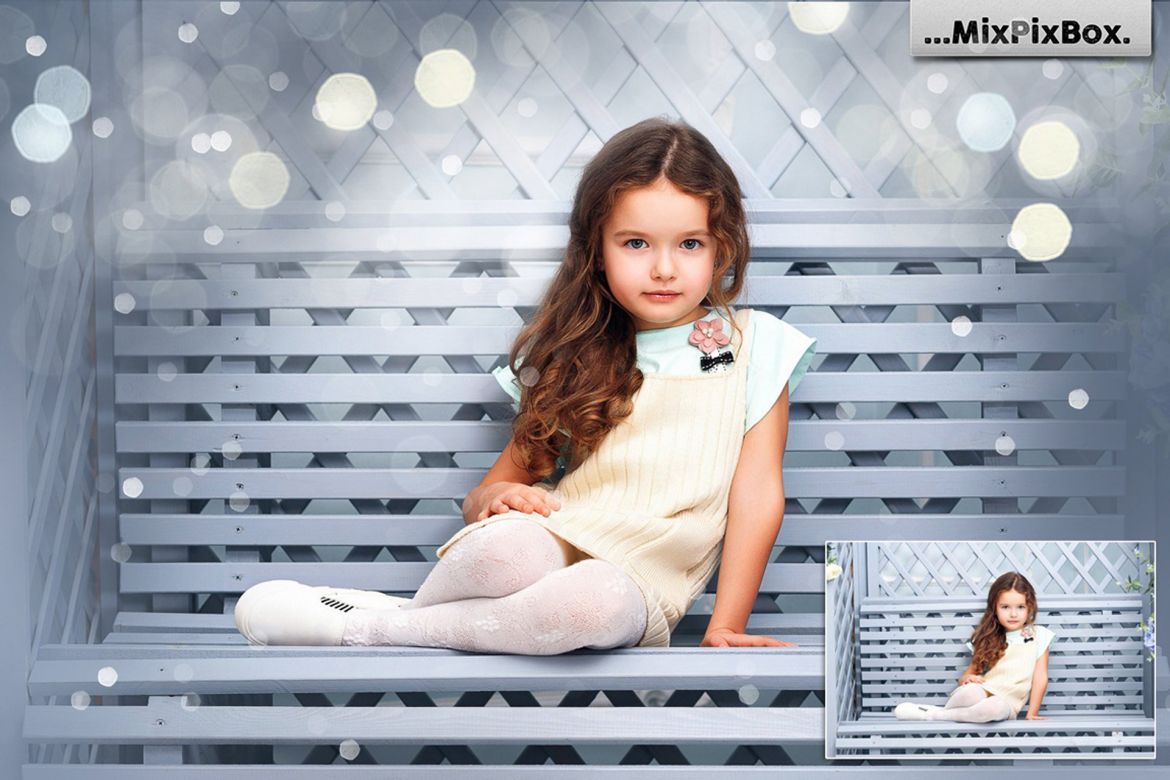 Holiday Lights Photo Overlays alternate