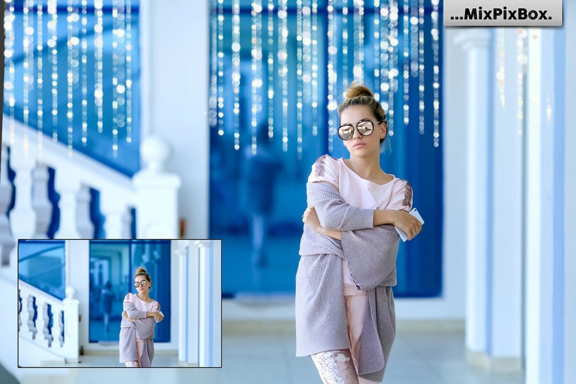 Holiday Lights Photo Overlays - view 3