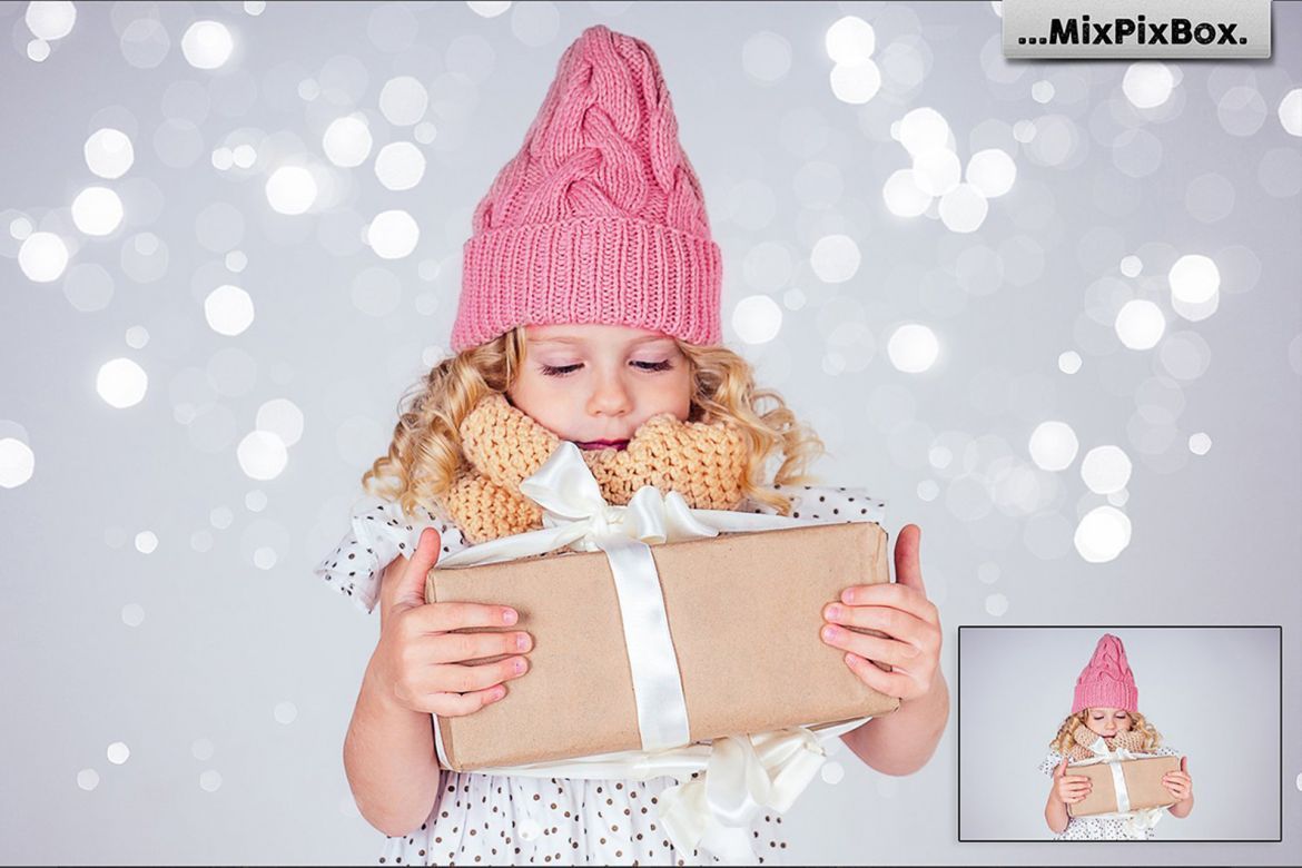 Holiday Lights Photo Overlays - view 4