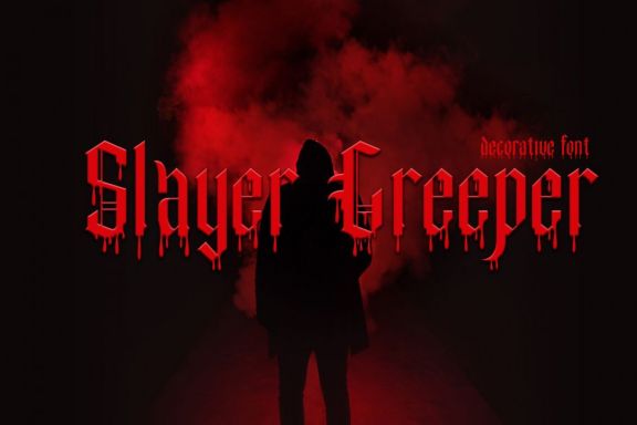 Slayer Creeper Horror Font