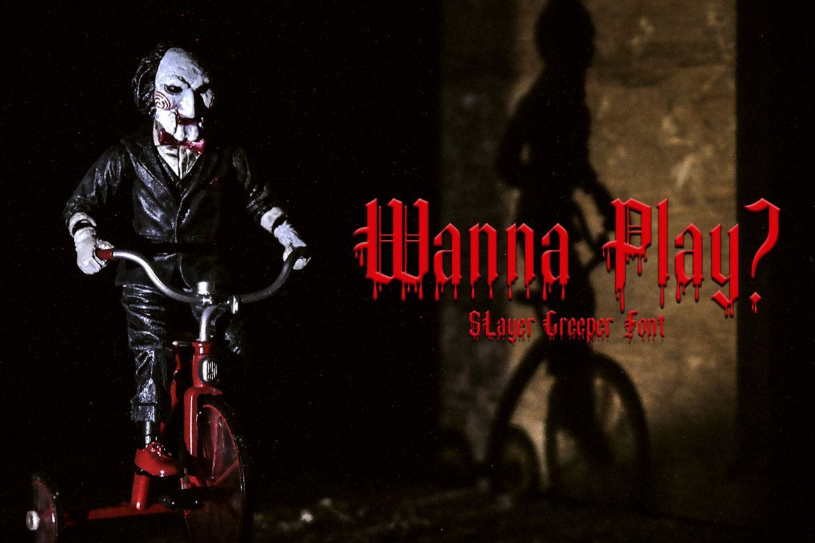 Slayer Creeper Horror Font - view 3