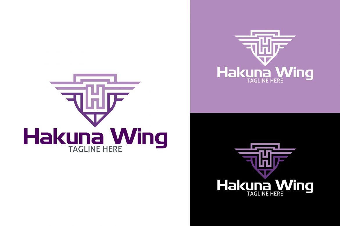 Hakuna Wing Logo - view 2