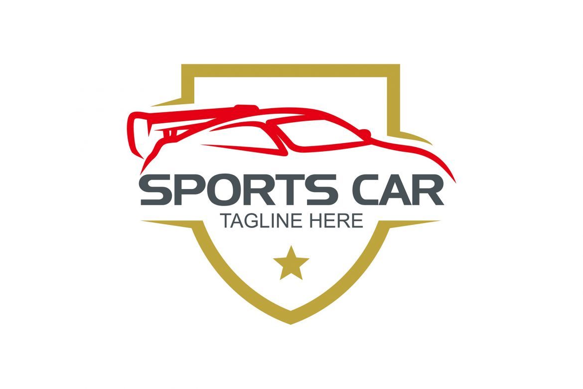 Sport Car Logo alternate