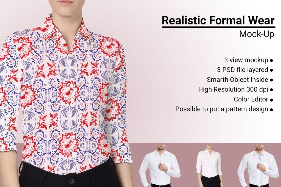 Formal Wear or Shirt Mock-up alternate