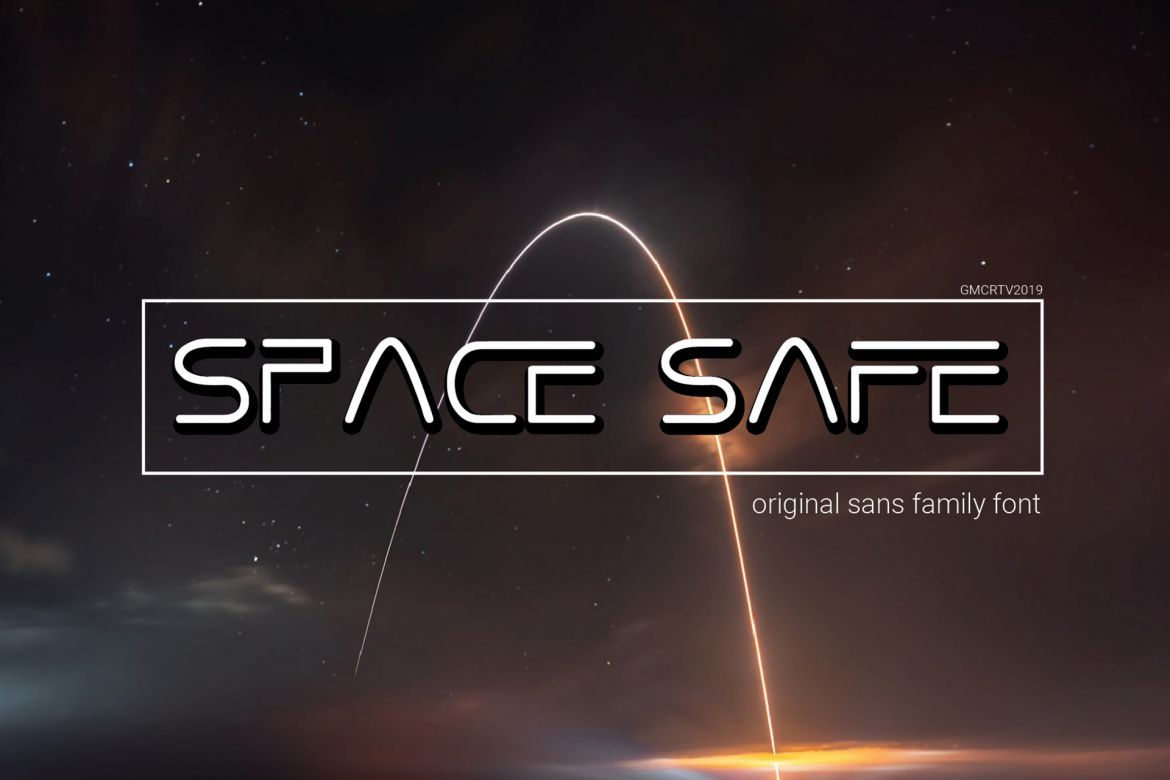 Aero Space Futuristic Font - view 4