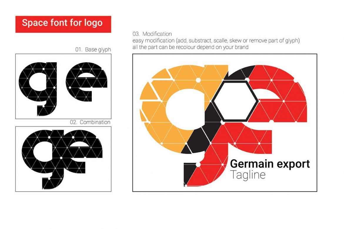 Space Color Font - view 2