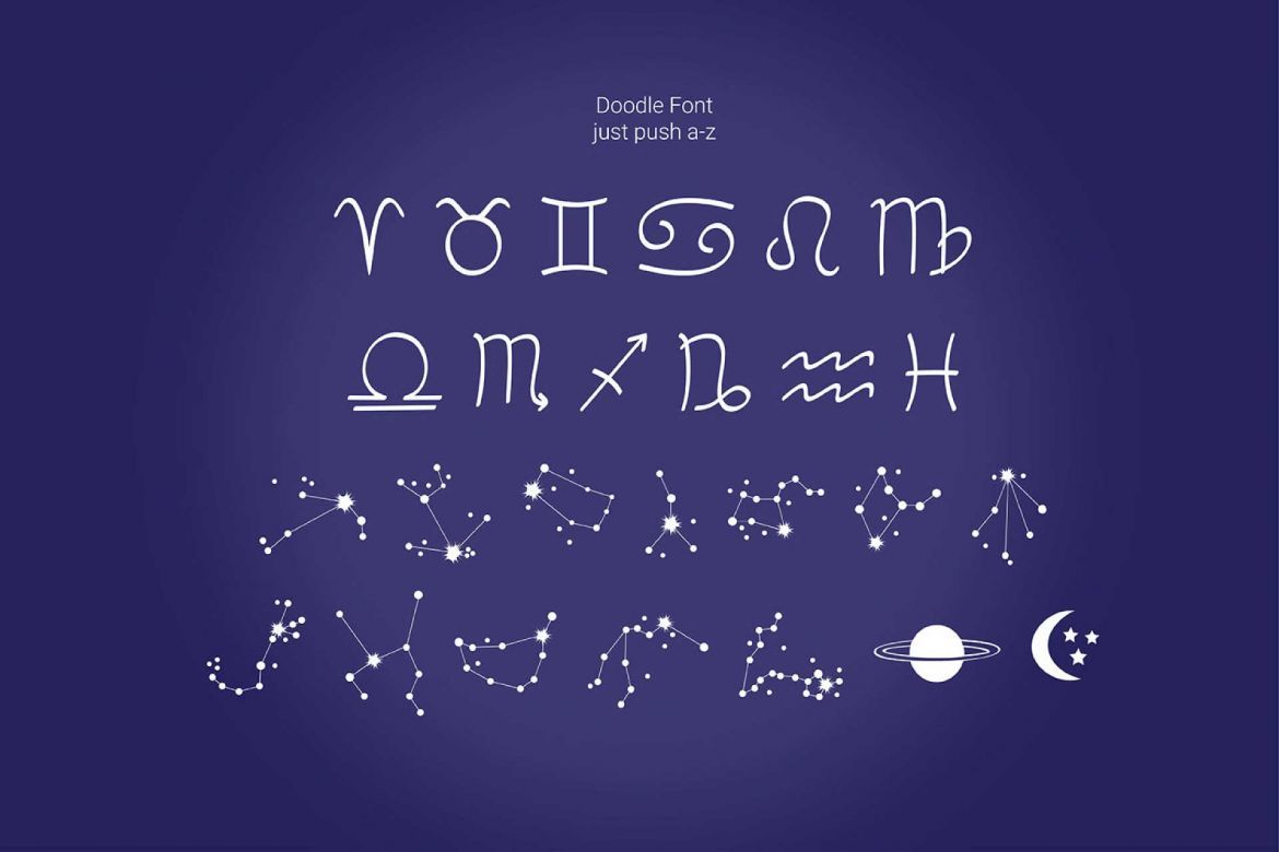 Space Color Font - view 11