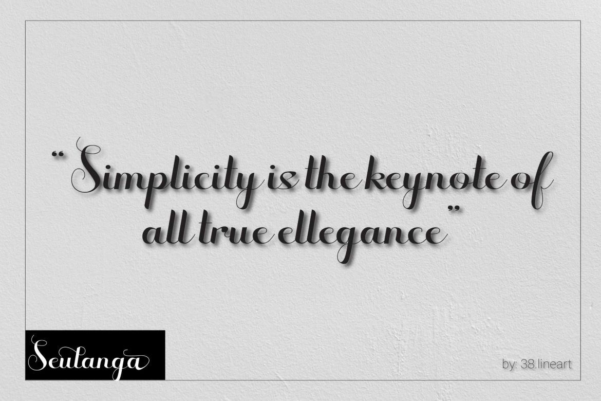 Seulanga Script - view 3