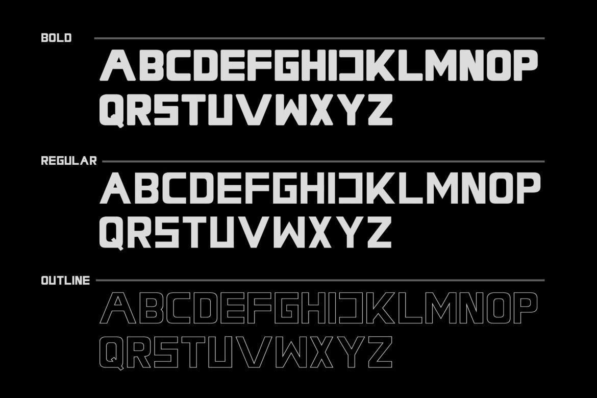 Lethal Font - view 6