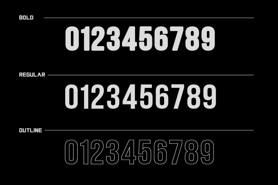 Lethal Font - view 7