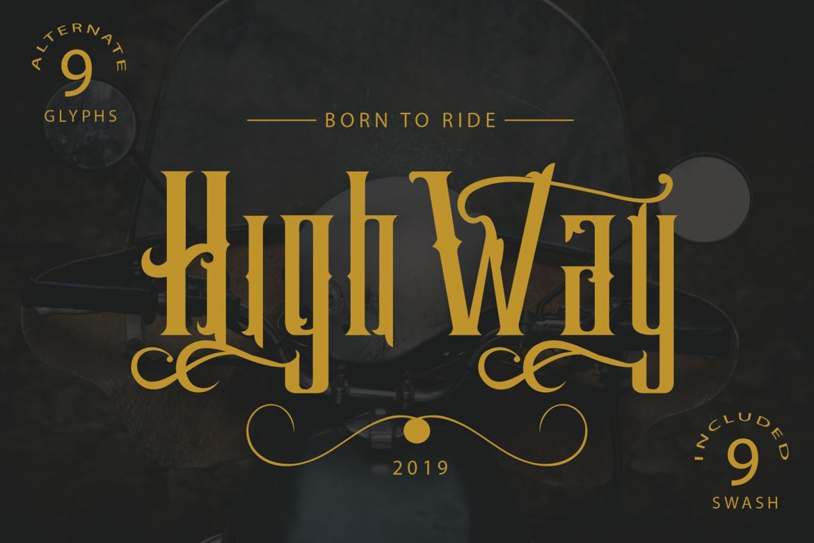 Hallmark Display Font alternate