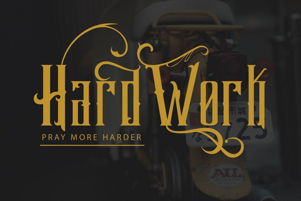 Hallmark Display Font - view 4