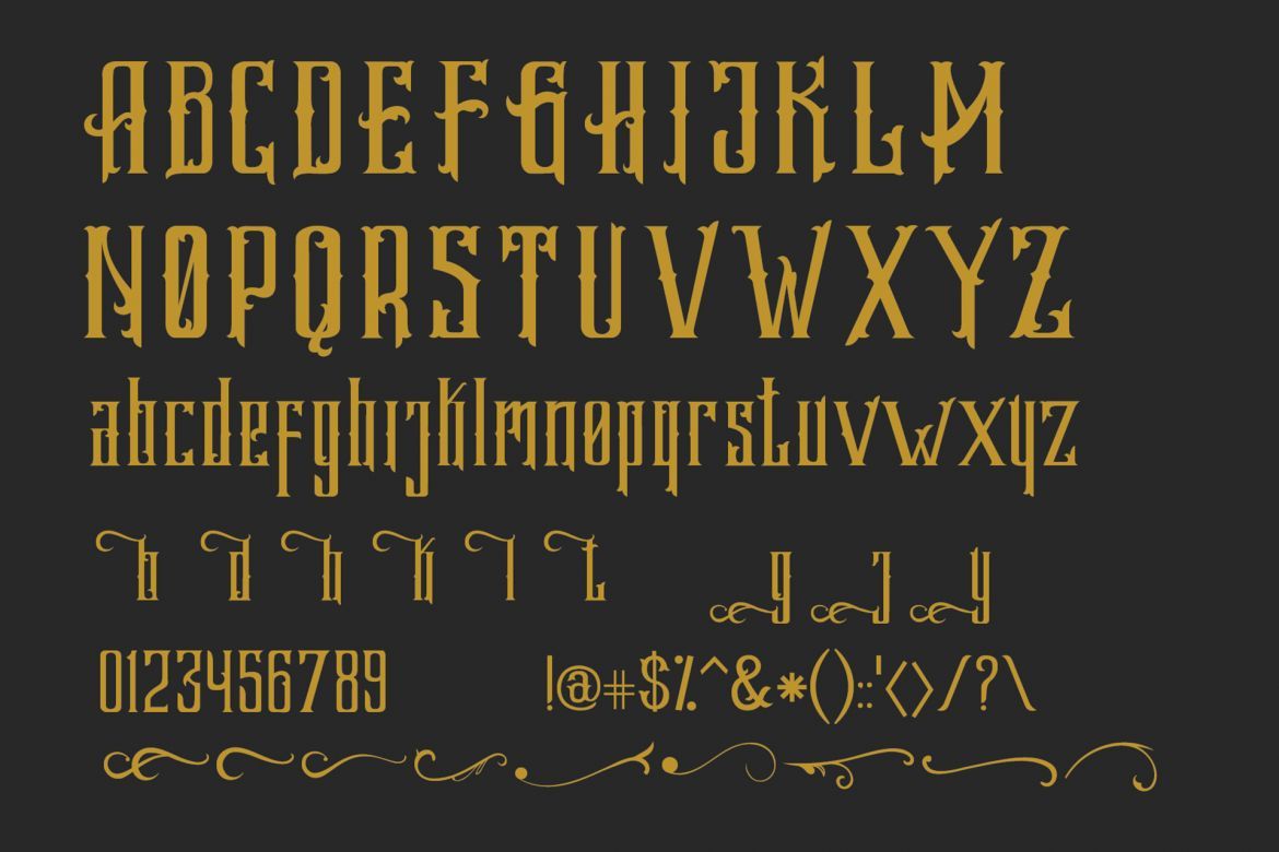 Hallmark Display Font - view 5