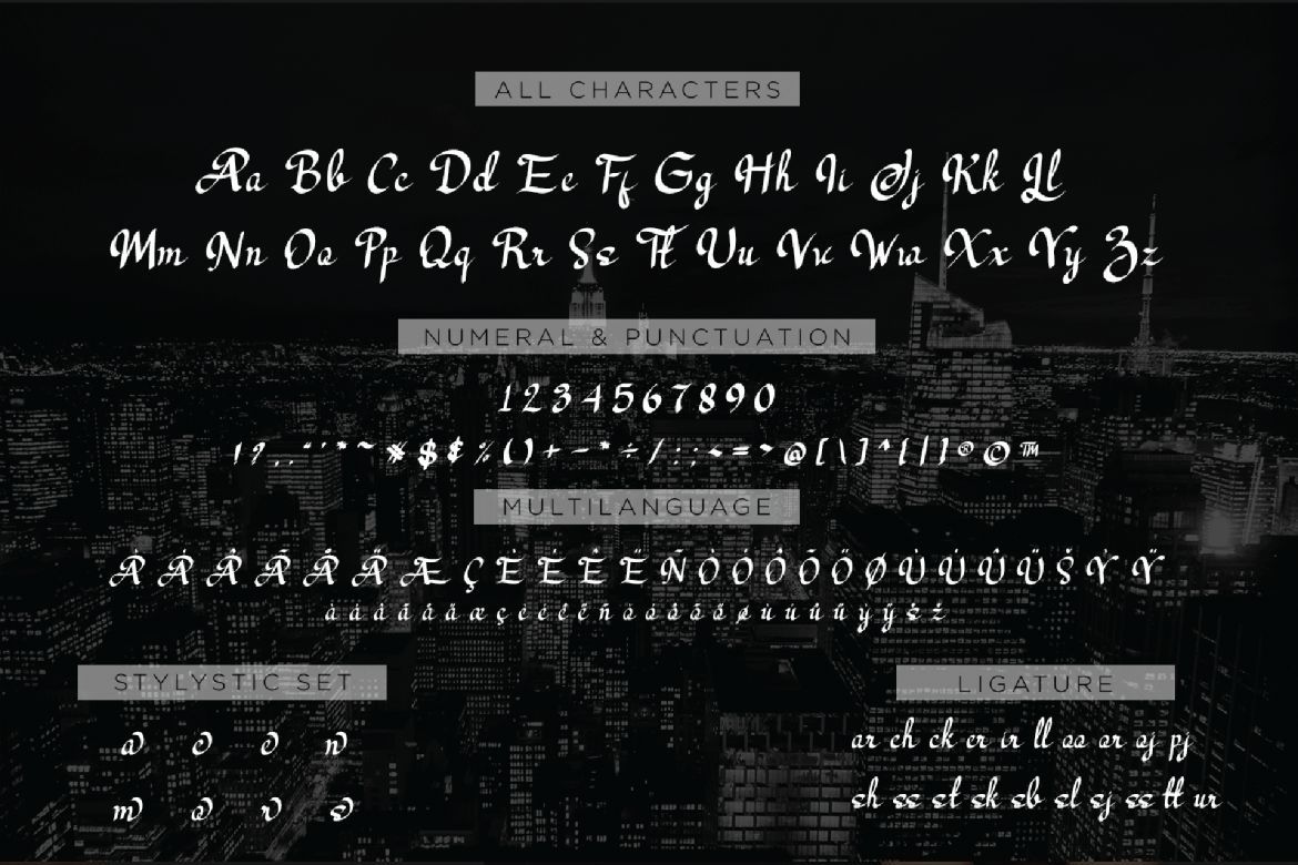 Los Angeles - Modern Script alt