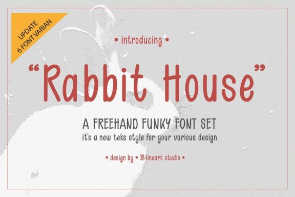 Rabbit House Font Family