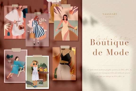 Boutique de Mode Graphic Collection