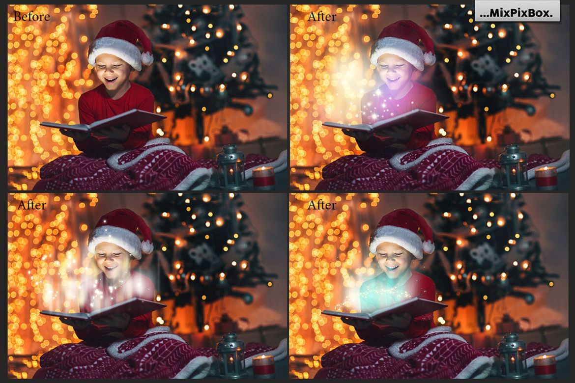 Magic Book Light Photo Overlays - view 5