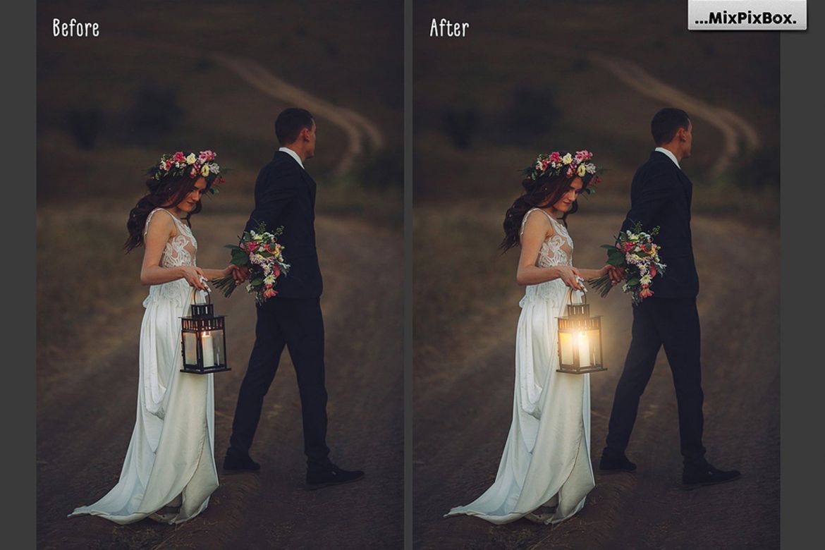 Lamp Light Photo Overlays - view 3