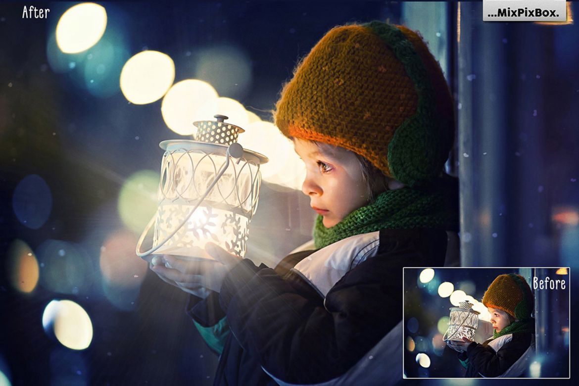 Lamp Light Photo Overlays - view 4