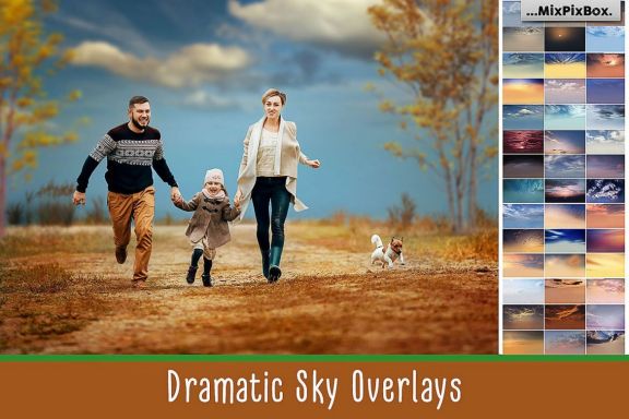 Dramatic Sky Overlays
