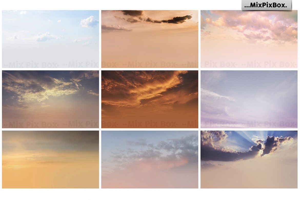Dramatic Sky Overlays - view 8