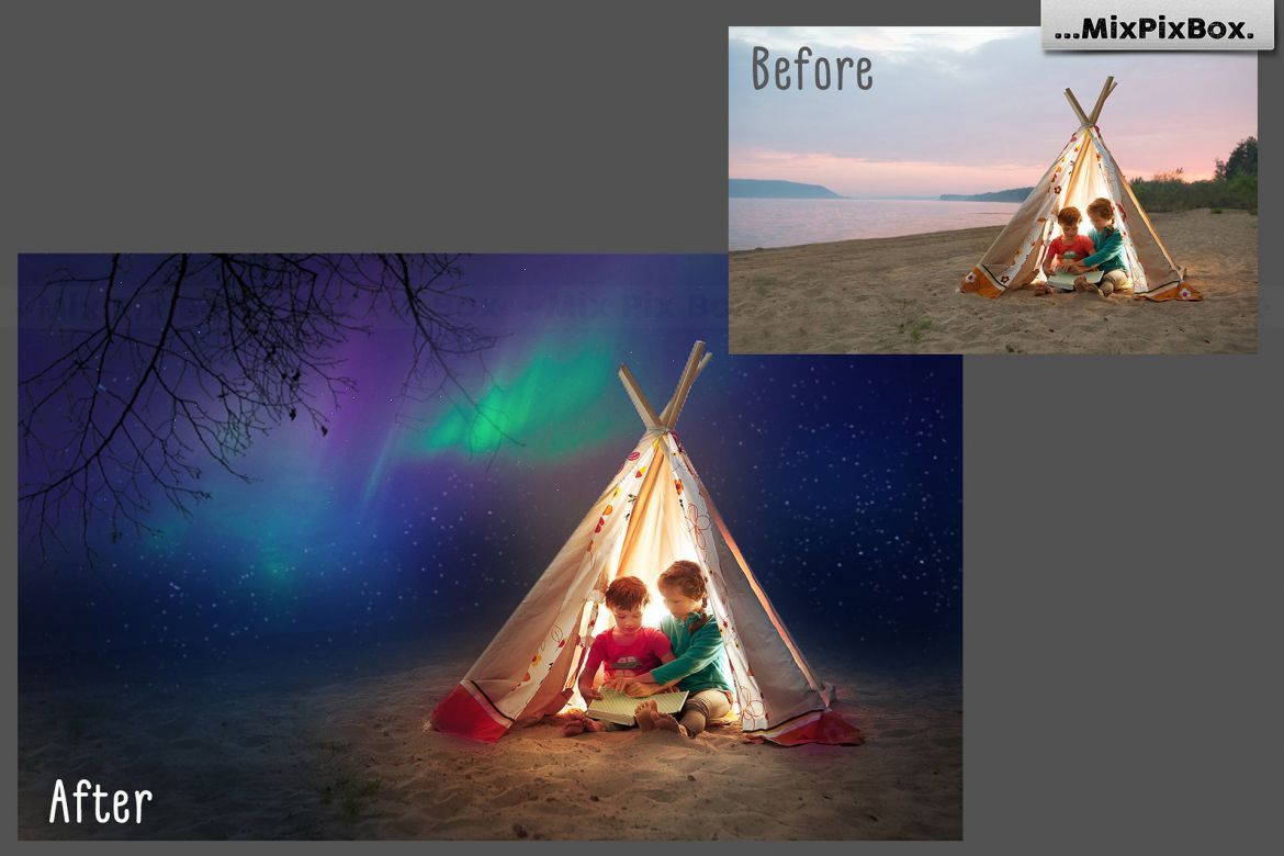 Northern Lights Photo Overlays - view 5