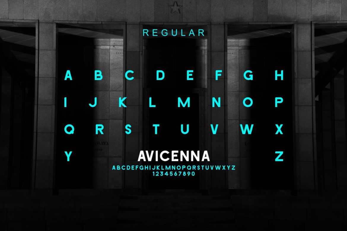 AVICENA Font - view 2