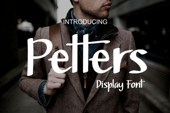 Petters Display Font
