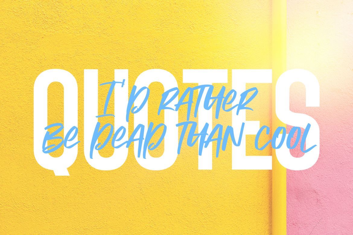 Broady Brush & Sans Font Duo alternate