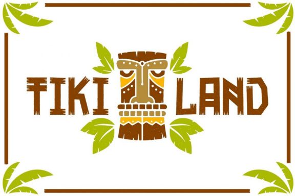 Tikiland Display Font - view 1