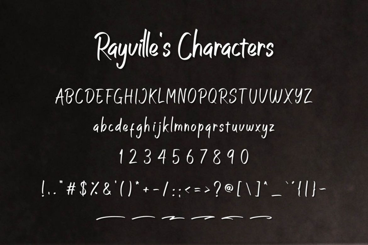 Rayville Font alt