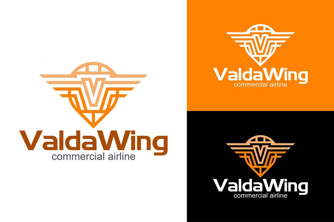 Valda Wing Logo - view 2
