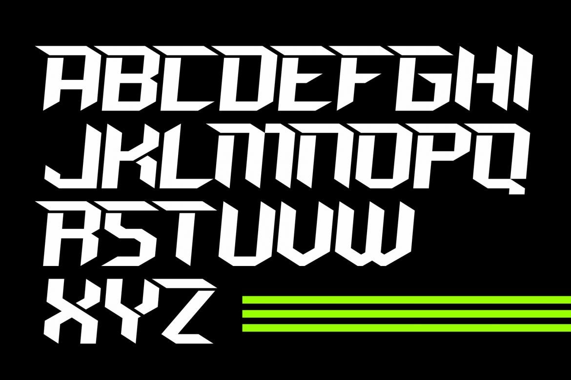 Raven MX Font - view 7