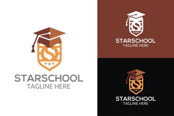 Star School Logo - view 1
