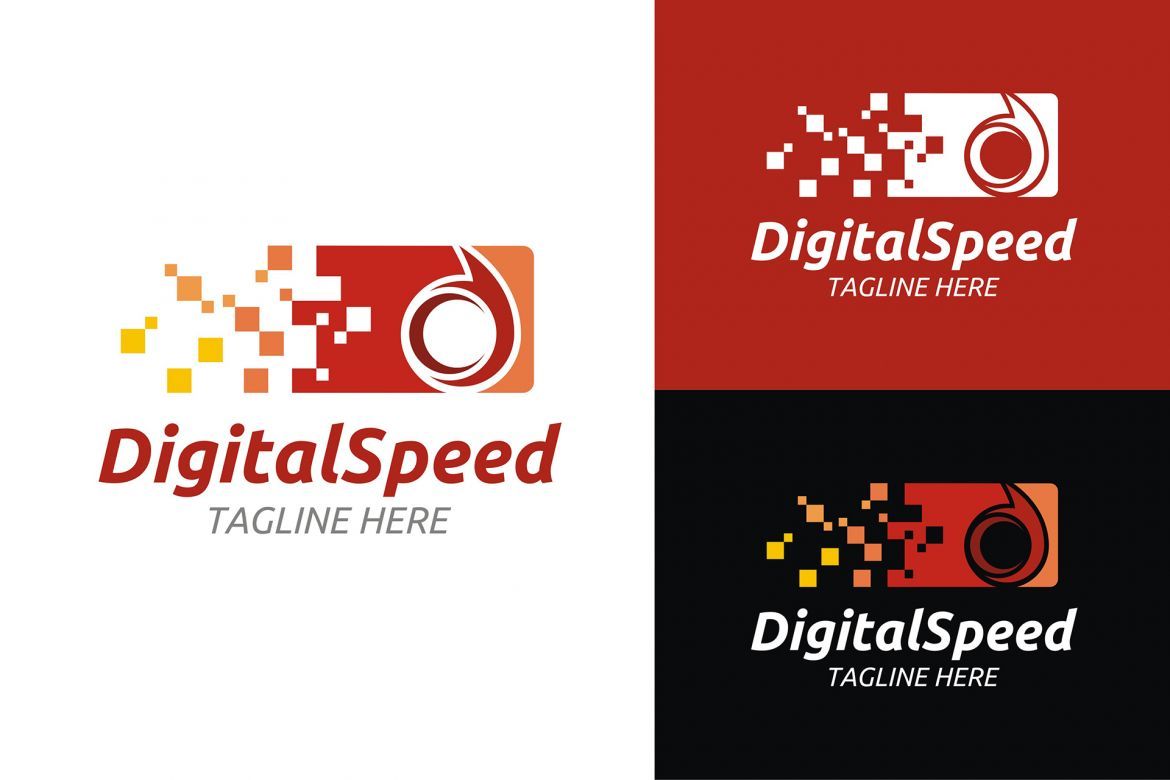 Digital Speed Logo alternate
