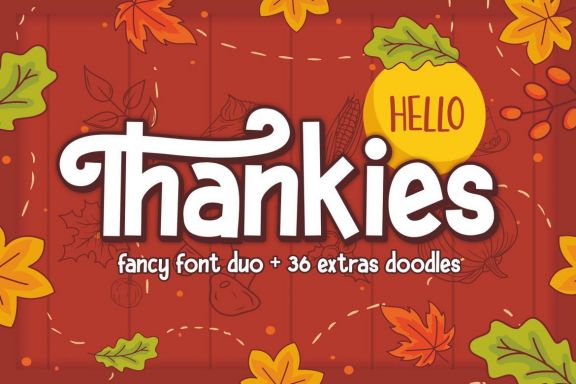 Hello Thankies Font