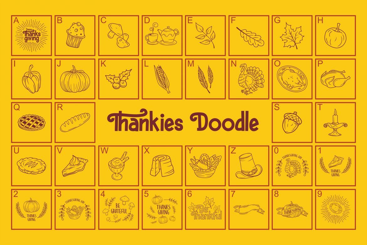 Hello Thankies Font - view 7